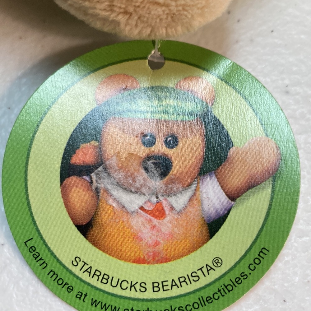 Starbucks 2006 Golfer Bearista Plush - Picture 5 of 6